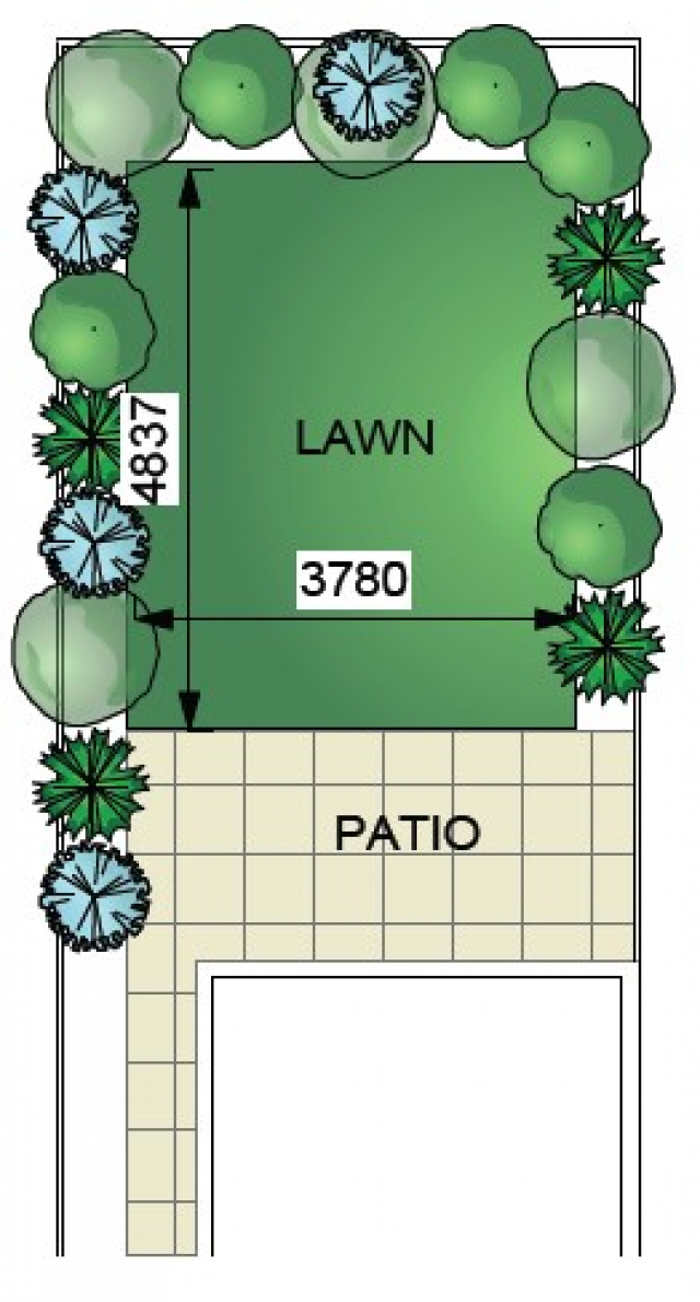 how to measure for artificial grass step 1, measure the width of your garden